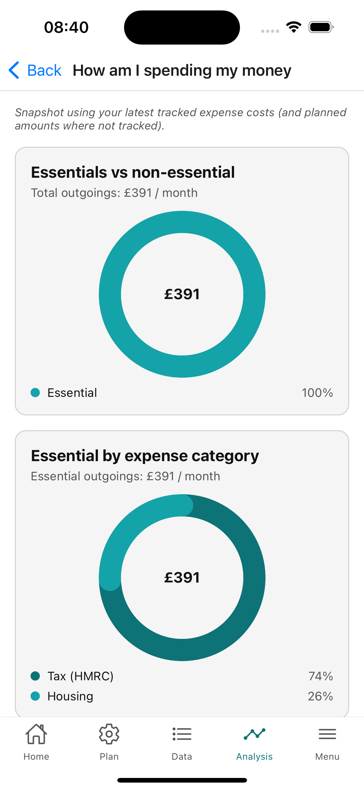 Pension Cashflow Modeller iOS screenshot 7